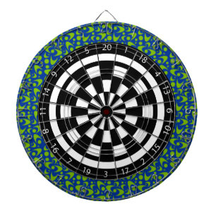 Retro Boomerangs Dartscheibe