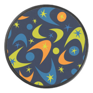 Retro Boomerangs Eishockey Puck