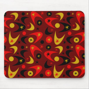 Retro Boomerangs Mousepad