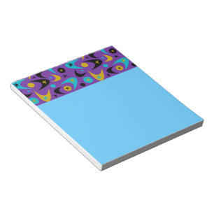 Retro Boomerangs Notizblock