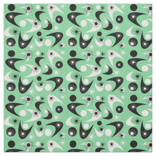 Retro Boomerangs Stoff
