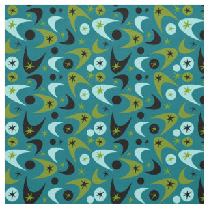 Retro Boomerangs Stoff