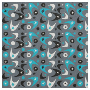 Retro-Boomerangs Stoff