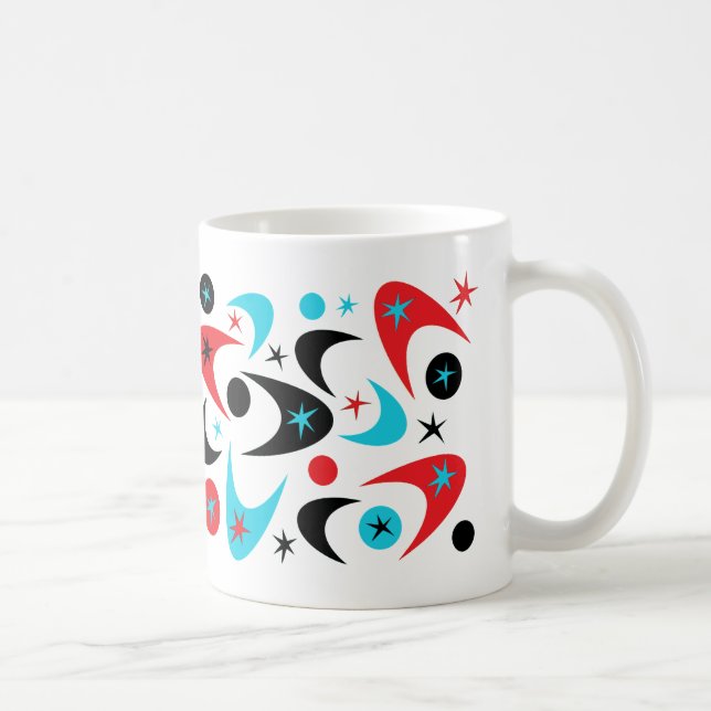 Retro-Boomerangs Tasse (Rechts)