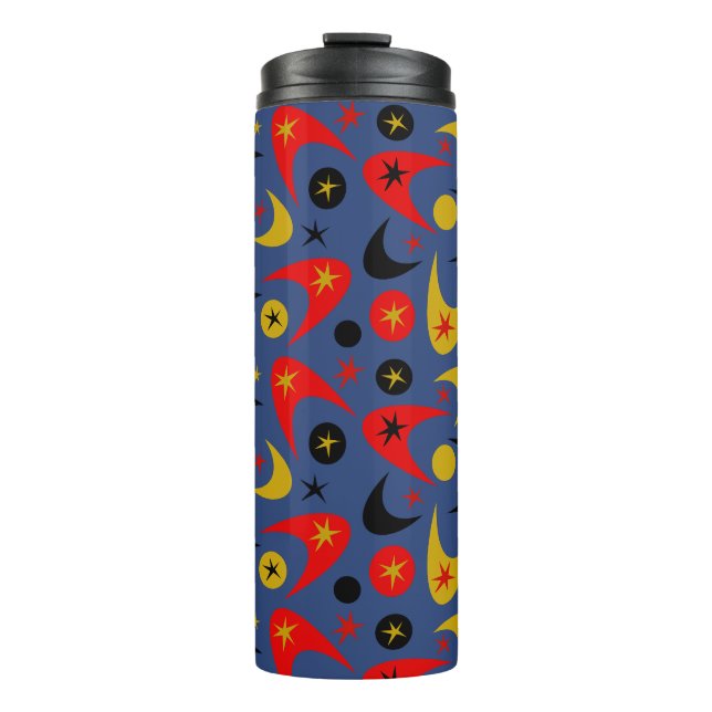 Retro Boomerangs Thermosbecher (Vorderseite)