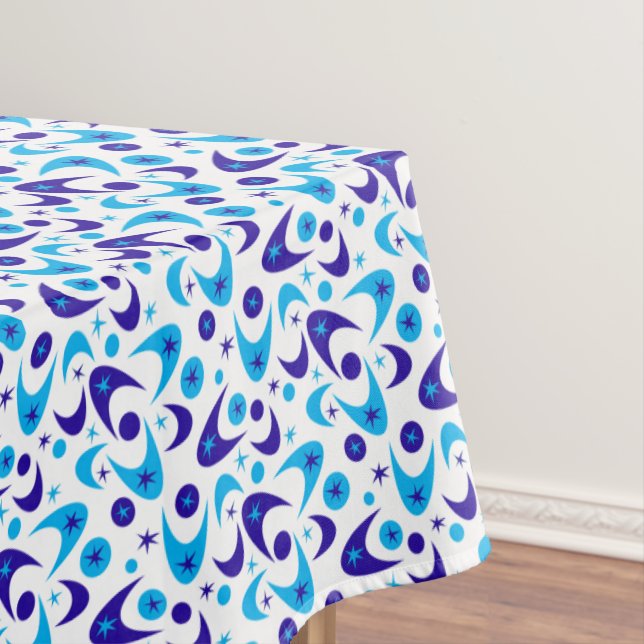 Retro Boomerangs Tischdecke (Beispiel)