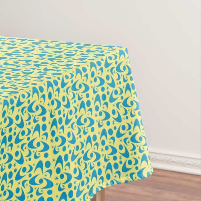 Retro Boomerangs Tischdecke (Beispiel)