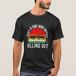 Retro-Bootsmänner - Schiffs Kapitän hasst rauszieh T-Shirt