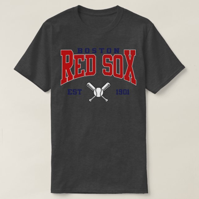 Retro Boston Baseball TShirt (Design vorne)