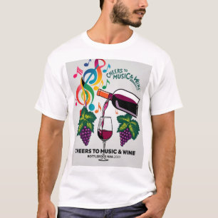 Retro Bottle Rock Band Logo T - Shirt - limitierte