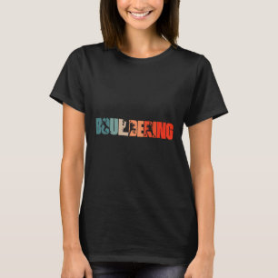 Retro Boulderer Klettersport Vintage Bouldern T-Shirt