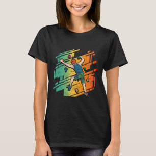 Retro Bouldering Bergsteigen Felsenklettern T-Shirt
