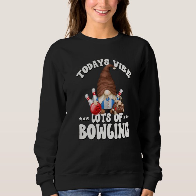 Retro Bowler Sprichwort Gnome Opa für Männer und S Sweatshirt (Vorderseite)