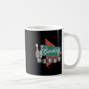Retro-Bowling-T-Shirt Männer Frauen Vintage-Bowlin Kaffeetasse