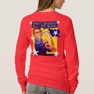 Retro Bowlings-Art-Shirt Rosie das T-Shirt