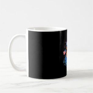 Retro-Boxer-Bier USA 250. Jubiläum 4. Juli Kaffeetasse