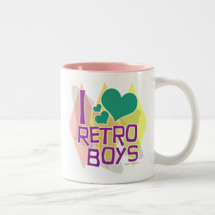Retro Boys Fun Classic Nostalgie Sprichwort Zweifarbige Tasse