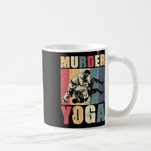 Retro Brasilian Jiu Jitsu Mord Yoga Lustig Bjj Ma Kaffeetasse