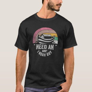 Retro-Brauch eine Arche ich Noah-Typ Christlicher T-Shirt