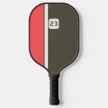 Retro Braun Rot Racing Vertikale Streifen