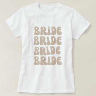 Retro-Braut Junggesellinnenabschied Vintage T-Shirt