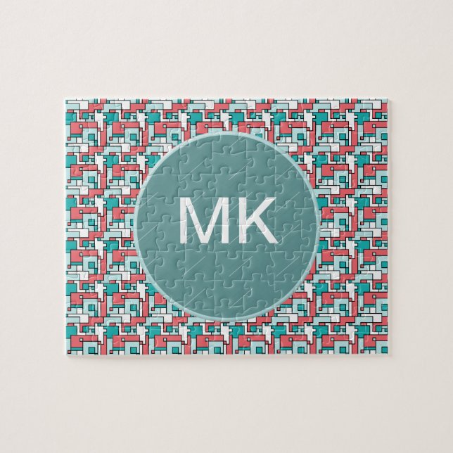 Retro Brick Muster Puzzle (Horizontal)