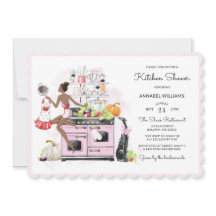 Retro Bridal Kitchen Dusche