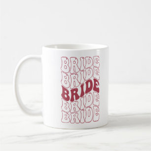 Retro Bride Bridesmaid Kaffeetasse