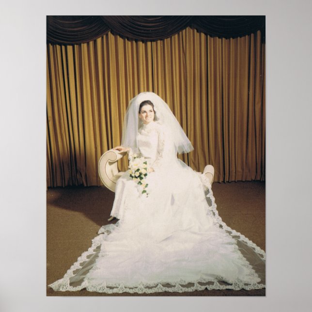 Retro Bride Poster (Vorne)