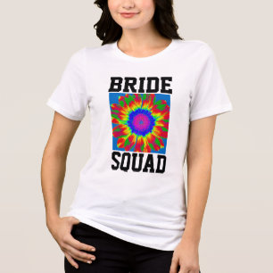 RETRO BRIDE SQUAD T - SHIRT