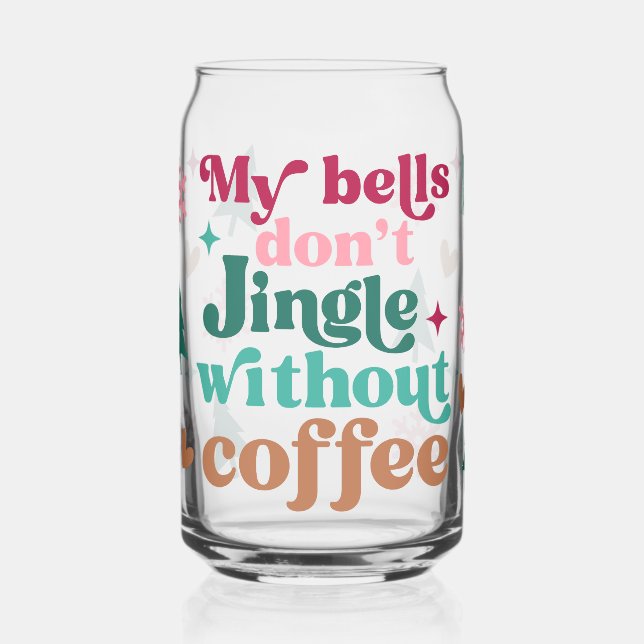 Retro Bright Weihnachtskaffee Dosenglas (Links)