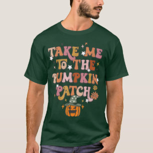 Retro bringen Sie mich in den Herbst des Pumpkinpf T-Shirt
