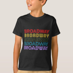 Retro-Broadway-Musikliebhaber-Theater Musical Thea T-Shirt