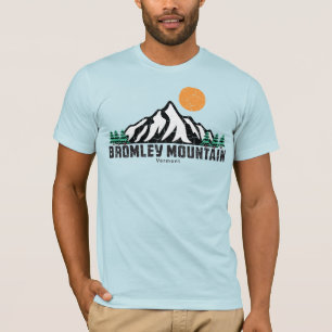 Retro Bromley Mountain Ski T-Shirt