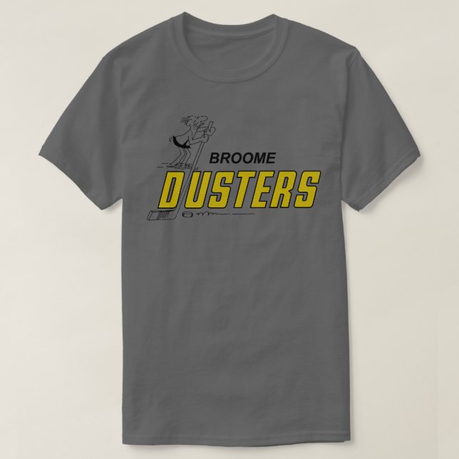 Retro Broome Dusters Hockey T-Shirt (Design vorne)