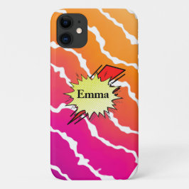 Retro bubble color comic Case-Mate iPhone hülle