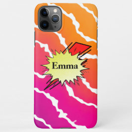 Retro bubble color comic iPhone 11Pro max hülle