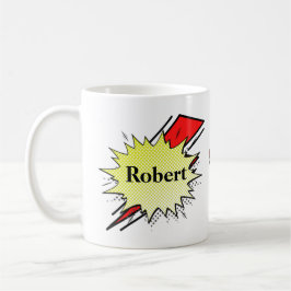 Retro bubble color comic kaffeetasse