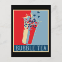 Retro Bubble Tee Geschenk Männer blühen Boba Tea
