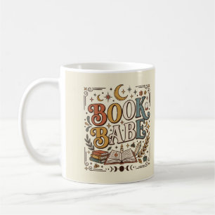 Retro Buch Mädchen Mystisch Himmlisch Hexenhaft Bu Kaffeetasse