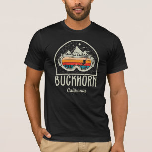 Retro Buckhorn Berg California Ski T-Shirt