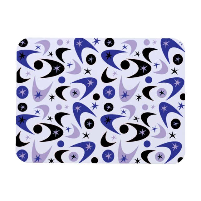 Retro-Bumerangs Magnet (Horizontal)