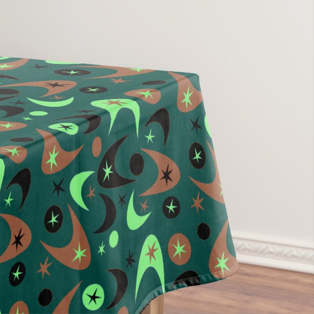 Retro-Bumerangs Tischdecke (Beispiel)