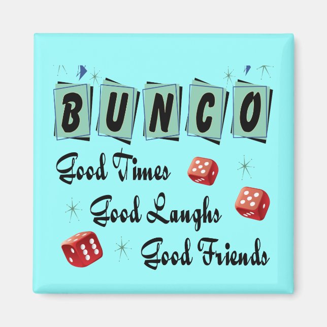 Retro Bunco Magnet (Vorne)