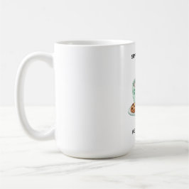 Retro-bunte Katze individuell benennbare Kaffeetas Kaffeetasse