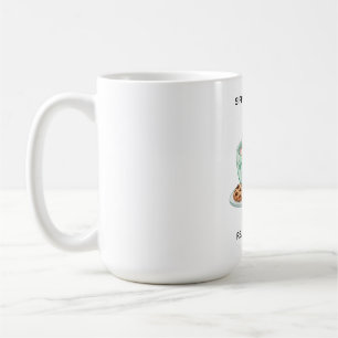 Retro-bunte Katze individuell benennbare Kaffeetas Kaffeetasse