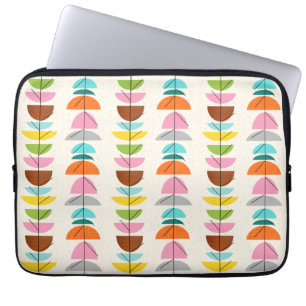 Retro Bunte Nester Laptop-Hülle Laptopschutzhülle