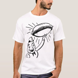 Retro Burger-Shirt T-Shirt