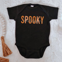 Retro Burnt Orange Spooky Jahreszeit Halloween Fal