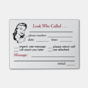 Retro Büro-Notiz-klebrige Anmerkungen Post-it Klebezettel